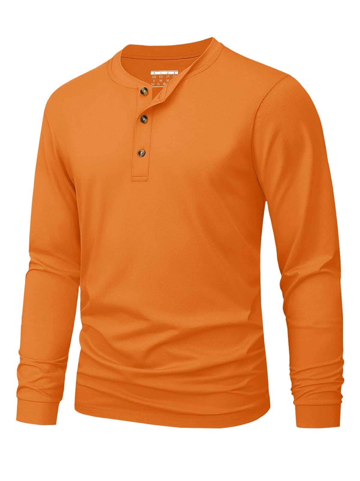 Henley-T-shirt voor heren Eenv - Fashion Mens Shirt recensie en prijs