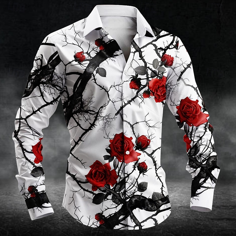 Mode pruimenbloesem patroon 3d - Queer Men'S Fashion recensie en prijs