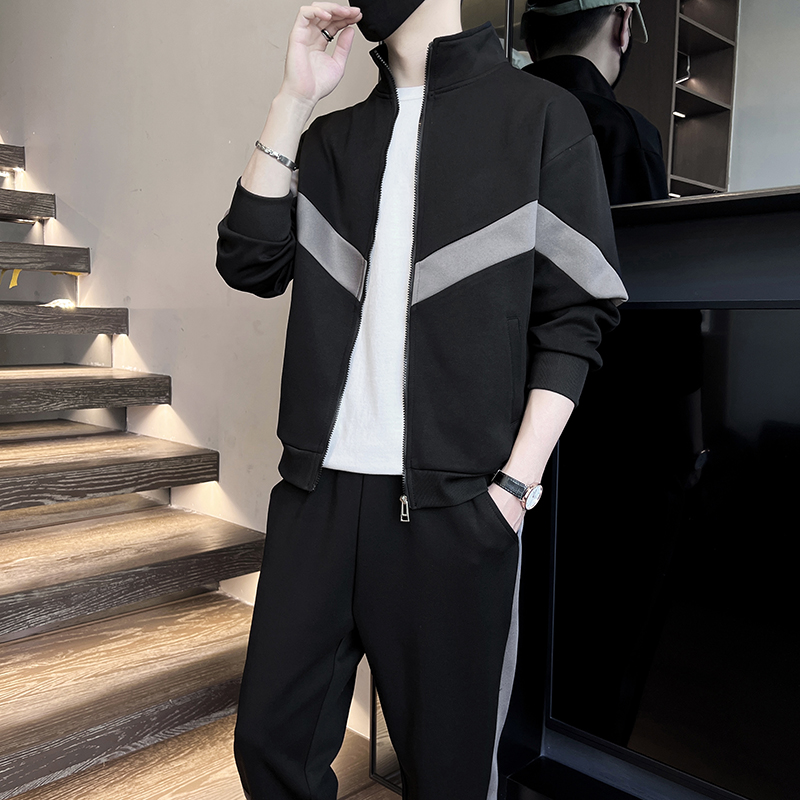 Herfst Patchwork Trainingspak  - Jogger Sweatpants Men recensie en prijs