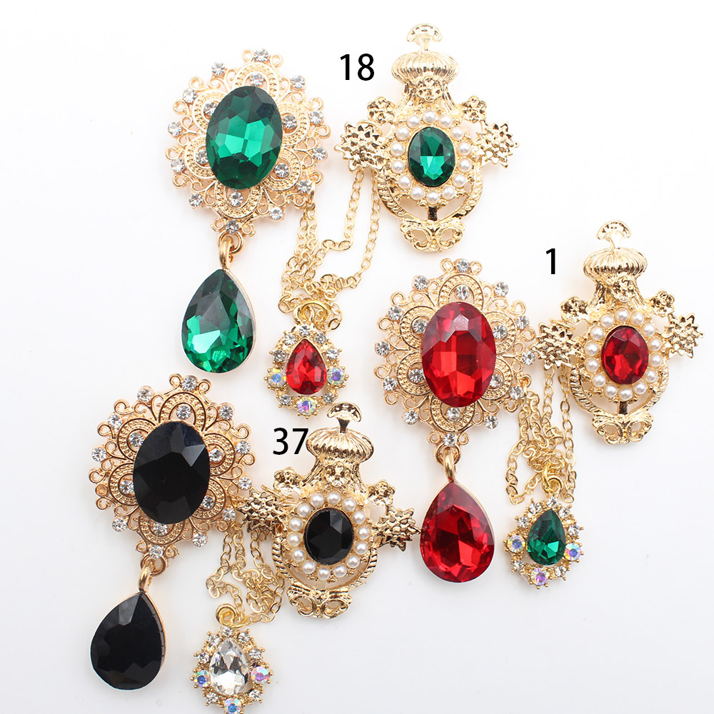 Nieuwe legering glazen pin-ket - Men'S Fashion Jewelry recensie en prijs